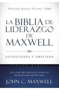 Biblia RVR 1960 de Liderazgo de Maxwell Tamaño Manual Piel