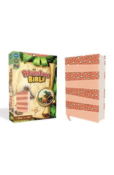NIV, Adventure Bible, Leathersoft, Coral, Full Color