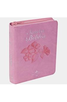 Biblia RVR 1960 Fuente de Bendiciónes y Concordancia Rosa Canto Plateado Índice y Cierre