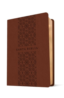 Image of Biblia NTV Compacta Café Símil Piel