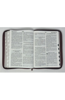 Image of Biblia RVR 1960 Letra Súper Gigante Marrón con Cierre con Índice