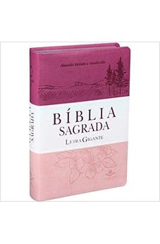 Biblia Em Portugués RA065TILG Tapa Imitación Cuero Triotone Pink Índice Digital