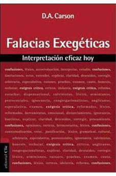 Falacias Exegéticas