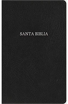 Biblia NVI Ultrafina Negro Piel Fabricada con Índice