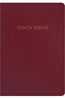 Biblia RVR 1960 Regalos y Premios Borgoña Imitación Piel