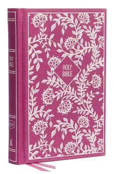 KJV, Thinline Bible, Compact, Cloth over Board, Purple, Red Letter, Comfort Print: Holy Bible, King James Version