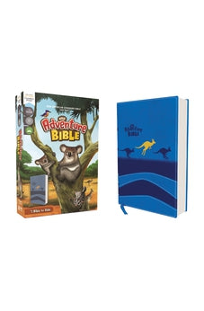 NASB, Adventure Bible, Leathersoft, Blue, Full Color Interior, Red Letter, 1995 Text, Comfort Print