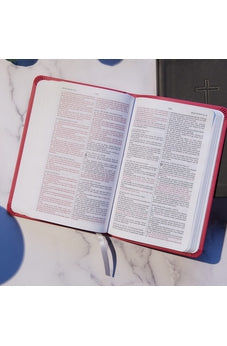 Image of KJV, Thinline Bible, Compact, Cloth over Board, Purple, Red Letter, Comfort Print: Holy Bible, King James Version