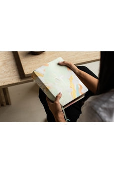 Image of The Jesus Bible Artist Edition, ESV, Leathersoft, Multi-color/Teal