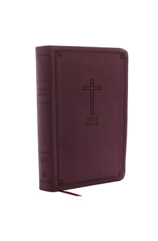 KJV Holy Bible, Personal Size Giant Print Reference Bible, Burgundy Leathersoft, 43,000 Cross References, Red Letter, Comfort Print: King James Version