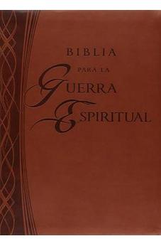 Biblia RVR 1960 Guerra Espíritual Marrón con Índice