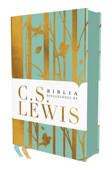 Biblia RVR 1977 Reflexiones de C.S. Lewis Turquesa Símil Piel