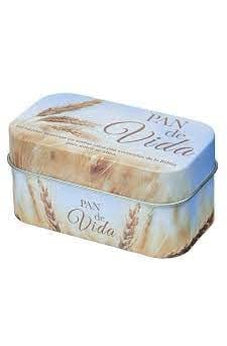 Image of 101 Tarjetas de Promesas Caja de Metal Pan de Vida